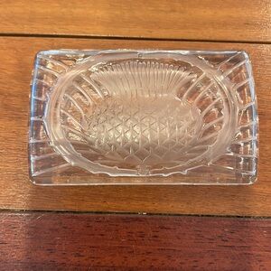 VINTAGE LALIQUE CHARDON THISTLE PINEAPPLE KNIFE REST SCOTTISH THISTLE